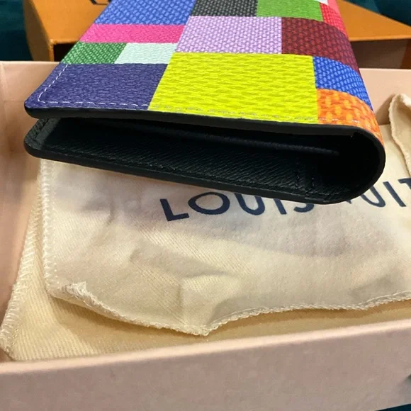 Louis Vuitton 3D Brazza Damier multi color wallet - Picture 5 of 6